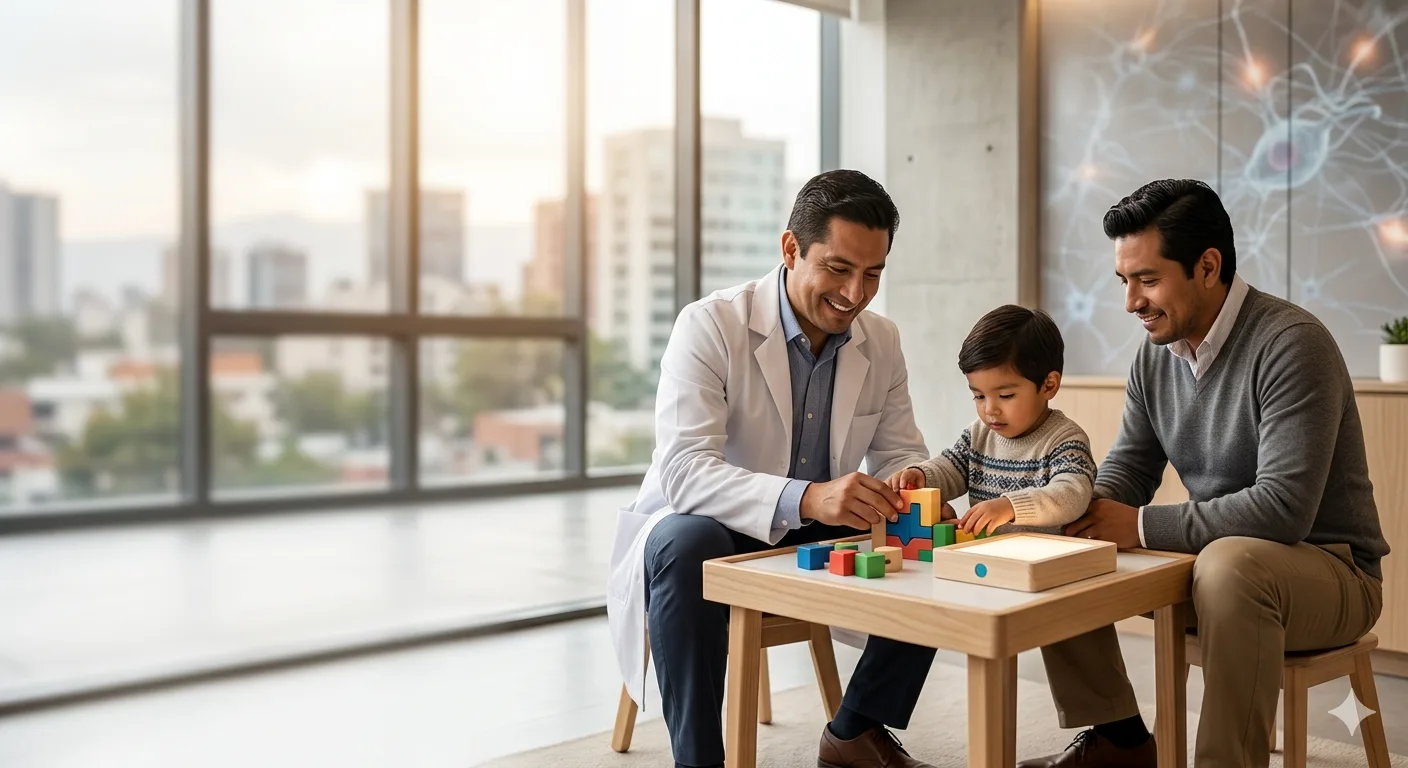 ¿Qué especialista realiza rehabilitación neurológica infantil en CDMX?