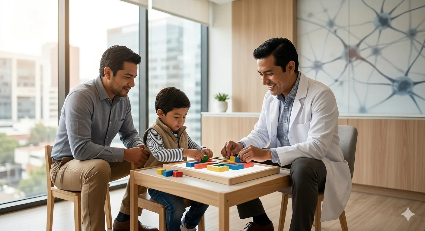 ¿Qué especialista trata el trastorno del espectro autista en niños en la CDMX?